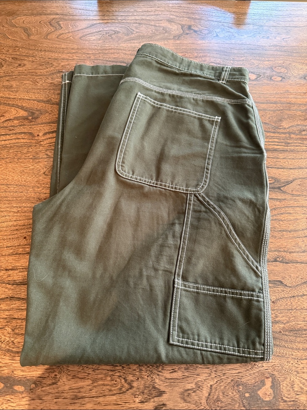 GAP Green Carpenter Pants